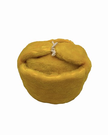 Шапка-ушанка Желтая 60-62