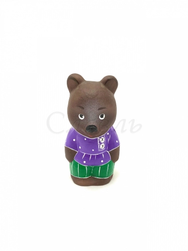 Чернолощёная керамика Медведь 'Папа'