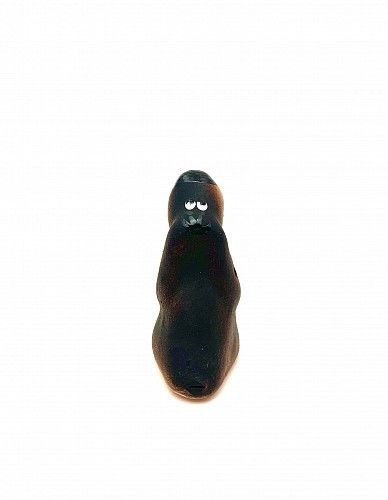 Чернолощёная керамика Собака-Свистулька 2